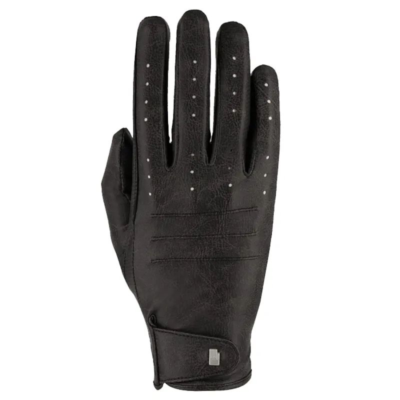 Roeckl Malaga Unisex Gloves - Black Stonewashed